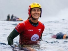 Aussie Nichols survives wipeout at brutal Tahiti Pro