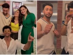 Gauahar Khan parties with ex Kushal Tandon, husband Zaid at Mini Mathur’s bash