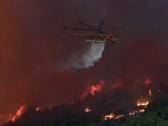 2 firefighting choppers collide battling Greece wildfire; rescue op underway