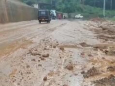 ഇടുക്കി മലയോര മേഖലയിൽ കനത്ത മഴ: അടിമാലിയിൽ വെള്ളക്കെട്ട്, കല്ലാർകുട്ടിയിൽ മണ്ണിടിച്ചിൽ