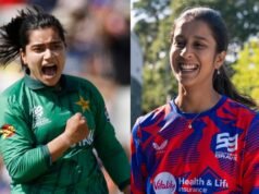 Jemimah Rodrigues hugs Pakistan’s Fatima Sana in The Hundred, video trends
