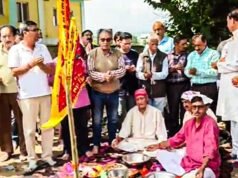 After decades of displacement, Kashmiri Pandits lay Ram Temple foundation in Shopian