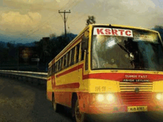 തിരുവനന്തപുരത്ത് ഓടിക്കൊണ്ടിരുന്ന കെ എസ് ആര് ടി സി ബസ്സിന് തീപിടിച്ചു