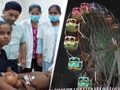 Lucknow fair horror as ride bucket breaks off, hits teens; 2 seriously hurt