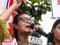 ഝാര്ഖണ്ഡ് വിദ്യാര്ഥി പ്രതിഷേധം; ഐസ നേതാവ് നേഹ ബോറക്കു നേരെ മഷിയാക്രമണം