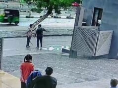 Video: Sword threat over money caught on CCTV, Surat police arrest accused