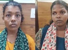 സര്പ്പദോഷമുണ്ടെന്നും മകന് പാമ്പുകടിയേറ്റ് മരിക്കുമെന്നും ഭയപ്പെടുത്തി സ്വര്ണവും പണവും തട്ടിയ രണ്ടു സ്ത്രീകള് പിടിയില്