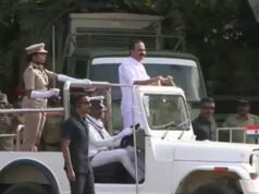 മുഖ്യമന്ത്രിയുടെ സ്വാതന്ത്ര്യ ദിനാഘോഷ പരിപാടിയില് വന്ദേമാതരം ഒഴിവാക്കി