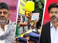 Amid Cauvery row, DK Shivakumar thanks Vijay for delaying Bengaluru visit