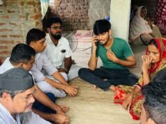 മകന് ഡല്ഹി വിദ്യാര്ഥി സമരത്തില് പങ്കെടുത്തതിന് പിതാവിനെ കൊലപ്പെടുത്തി സംഭവം; കുടുംബത്തെ സന്ദര്ശിച്ച് യൂത്ത് ലീഗ്
