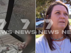 Harrowing footage shows moment terrified teen begs stranger for help after stabbing in Sydney