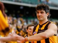 AFL umpire felt ‘threatened, intimidated’ by Hawks guns