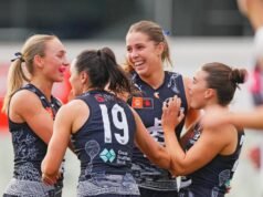Blood spills early as Crows ruin Hawks’ AFLW homecoming