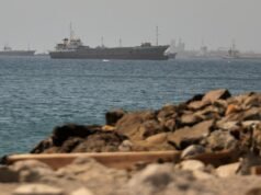 Strike on cargo ship in Strait of Hormuz ‘kills one’