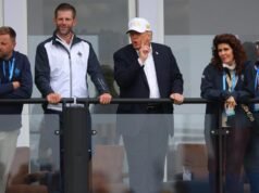 Home hero Trumps all as President attends Irish Open