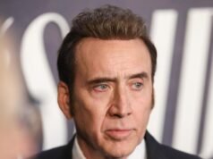 Sinkhole in front of mansion owned by Nicolas Cage