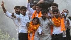 दिल्ली यूनिवर्सिटी छात्रसंघ चुनाव में तीन पदों पर एबीवीपी का क़ब्ज़ा, किसने क्या कहा