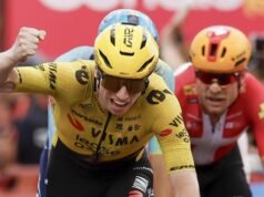 Record-breaking Briton earns fifth stage win at Vuelta