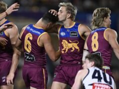 Old-fashioned spray sparks life into AFL three-peat