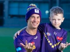 Brownlow 2026: Bailey Banfield, Julia Edwards announce pregnancy at Fremantle Dockers awards