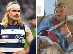 Bailey Smith undergoes shoulder surgery days after Geelong’s semi-final loss to Fremantle