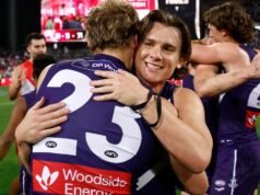 Fremantle Dockers star Caleb Serong reveals pride in brother Jai after beating Sydney on preliminary final