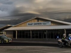 Search for car thief after RAAF base break in, assault