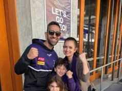 Purple fever takes over Fremantle as palpable Wharfie energy turns streets electric ahead of Grand Final