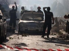 Five missing after blast fells central Athens building