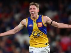 AFL grand final sprint: Willem Duursma looks to give West Coast Eagles a win on last day in September