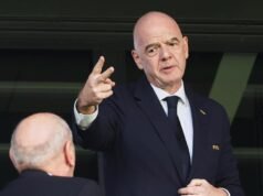 FIFA say Infantino to seek re-election as president