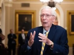 Frail Mitch McConnell returns to the US Senate