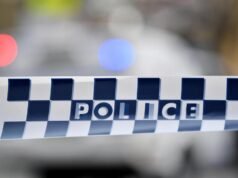Two women critical after collision with police car