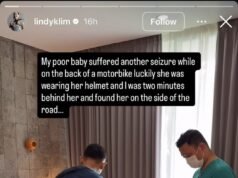 Daughter of Olympic gold medallist Michael Klim injured in Bali motorcycle crash after medical episode