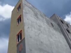 CMC to demolish tilted building in Gopanpally after viral video