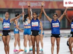 एशियन गेम्स 2026: भारत ने एथलेटिक्स में जीता पहला स्वर्ण पदक, महिला रिले टीम ने दिलाया गोल्ड