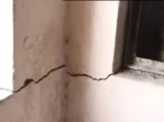 Residents panic over cracks in building in Hyderabad