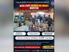 3 held in Hyderabad with 12 litres of hash oil worth Rs 1.5 Cr