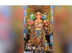 Khairatabad Ganesh idol immersion procession begins in Hyderabad