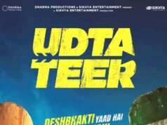 Ayushmann Khurrana literally hangs between India and Pakistan in quirky first poster of Udta Teer; film to release on October 9