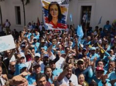Rally for Venezuelan Opposition Leader Machado’s return