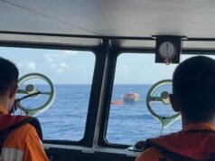 Search for Indonesian missing ship carrying 240 people