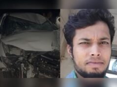 കുന്നംകുളത്ത് നിയന്ത്രണംവിട്ട കാർ ബൈക്കിലിടിച്ച് ഒരു കുട്ടി ഉൾപ്പെടെ മൂന്നുപേർ മരിച്ചു