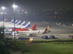 8 flights with 1,200 people diverted to Surat as gusty winds hit Mumbai airport ops