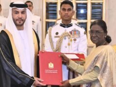 ഇന്ത്യയിൽ യു എ ഇയുടെ പുതിയ അംബാസഡർ ചുമതലയേറ്റു