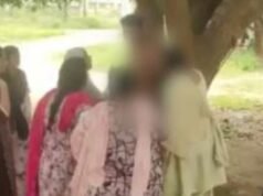 അഞ്ചുവയസുകാരിയെ പീഡിപ്പിക്കാന് ശ്രമം; യുവാവിനെ സ്ത്രീകള് മരത്തില് കെട്ടിയിട്ട് മര്ദിച്ചു