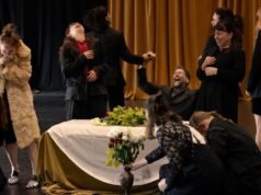 Dance of death is a disco as world premiere looms