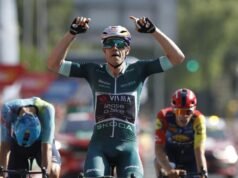 Belgian Van Aert triumphs on shortened Vuelta stage 15
