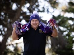 Dockers superfan boards flight of her dreams after partner wins The West Australian Grand Final Giveaway