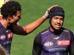 Fremantle Dockers defenders Brennan Cox and Brandon Walker tick another box ahead of prelim
